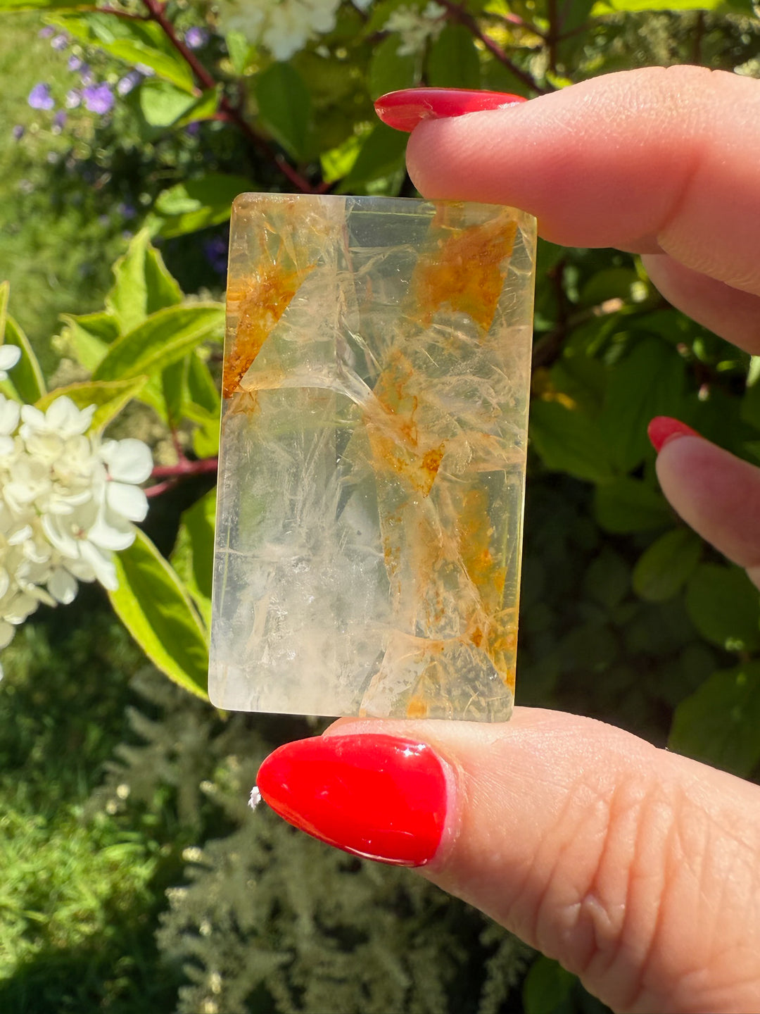 Golden Healer Rectangle Carving