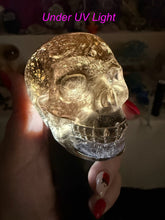 Load image into Gallery viewer, Dark Smoky Quartz Skull Carving
