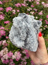 Load image into Gallery viewer, Large Quartz Cluster Skull Carving
