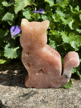 Load image into Gallery viewer, Pink Amethyst Cat
