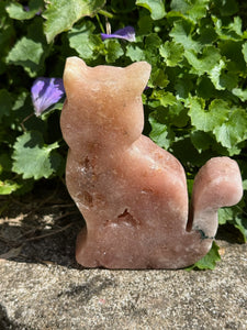 Pink Amethyst Cat