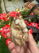 Load image into Gallery viewer, Chocolate Calcite Honey Bear Carving
