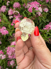 Load image into Gallery viewer, Citrine Turtle Carving
