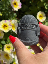 Load image into Gallery viewer, Freestanding Obsidian Ganesh Carving
