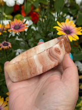 Load image into Gallery viewer, Orange Calcite Bowl
