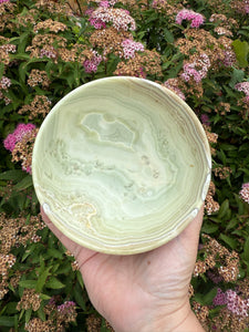 Banded Calcite Dish