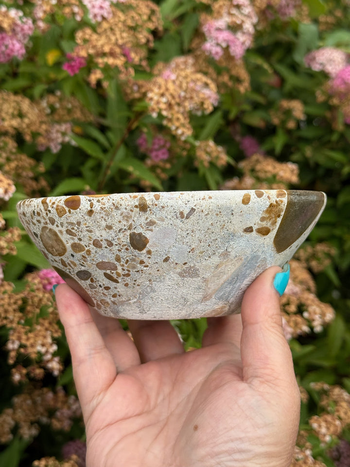 Conglomerate Stone Dish