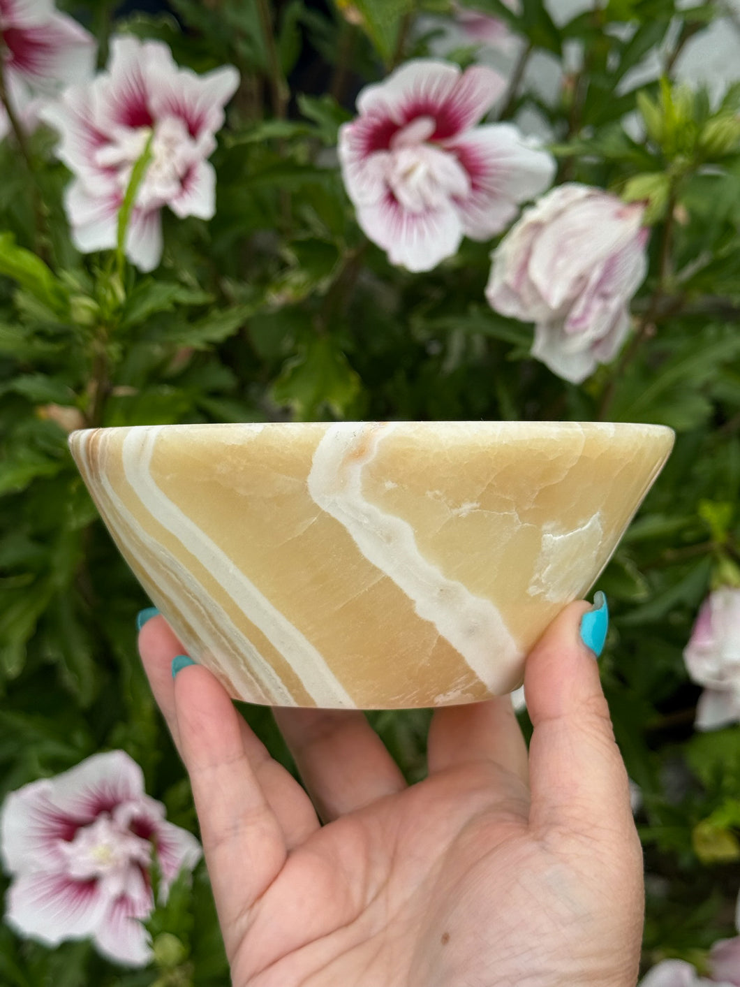 Honey Calcite Dish or Bowl