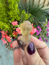 Load image into Gallery viewer, Smoky Fluorite Buddha Carving

