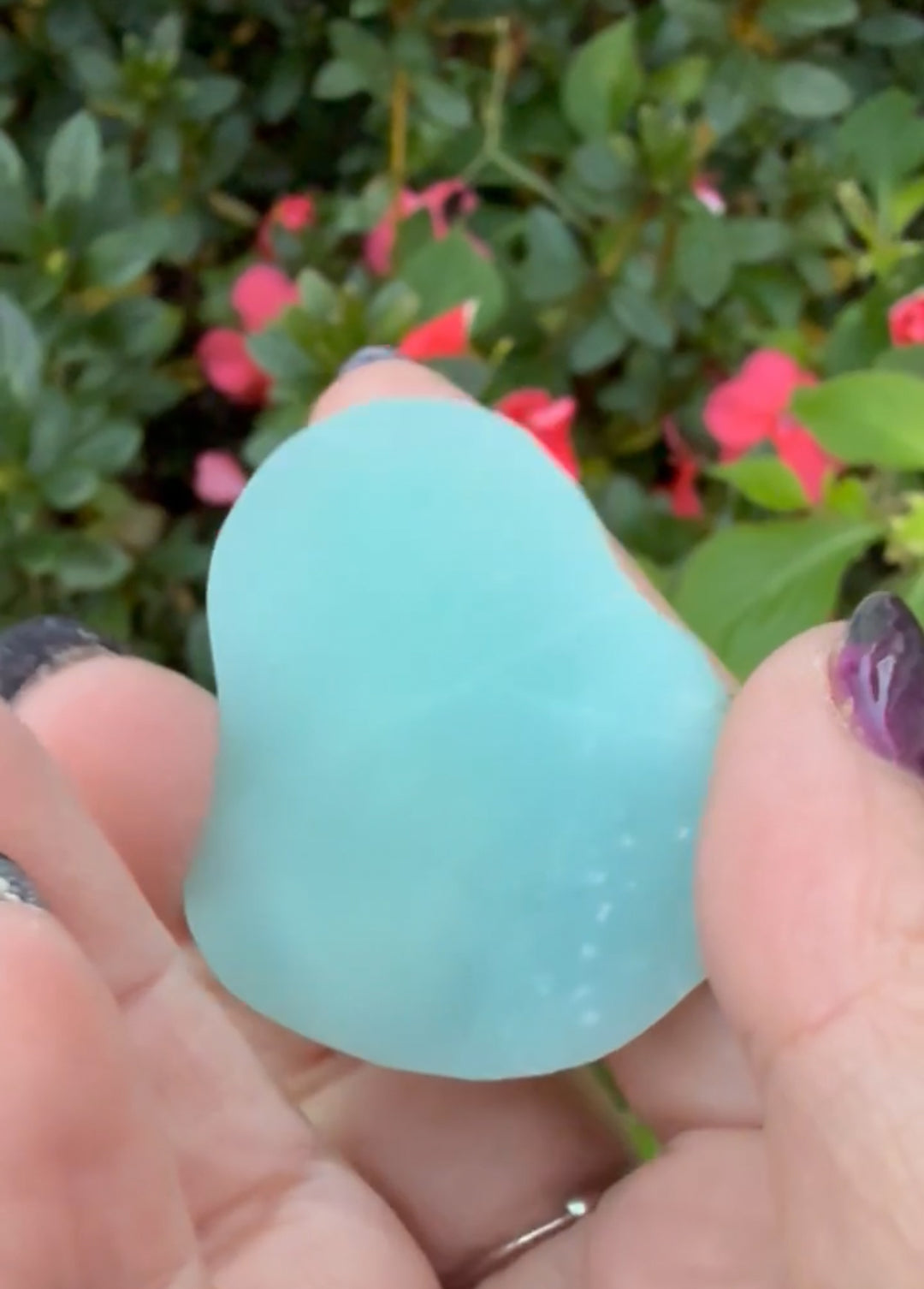 Amazonite Buddha Carving