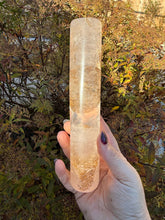 Load image into Gallery viewer, Dendritic Quartz Crystal Cylinder Carving or Wand

