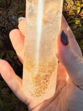 Load image into Gallery viewer, Dendritic Quartz Crystal Cylinder Carving or Wand
