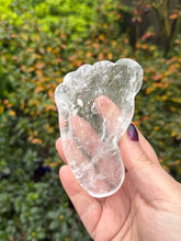 Load image into Gallery viewer, Clear Quartz Baby Foot Bowl or Trinket Dish
