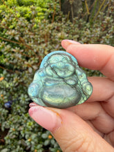 Load image into Gallery viewer, Labradorite Buddha Carving
