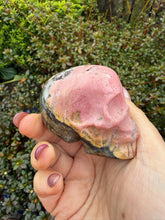 Load image into Gallery viewer, Rhodonite Skull Carving
