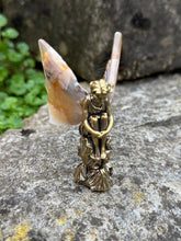 Load image into Gallery viewer, Golden Fairy with Flower Agate wings

