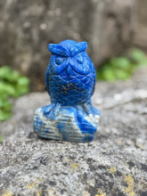 Load image into Gallery viewer, High Quality Lapis Lazuli Owl Carving
