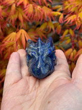 Load image into Gallery viewer, Quality Lapis Lazuli Dragon Head Carving

