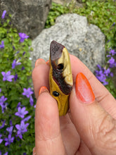 Load image into Gallery viewer, Mookaite Jasper Wolf Head Carving
