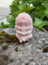 Load image into Gallery viewer, Pink Opal Freestanding Ganesh Carving
