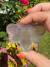 Load image into Gallery viewer, Lavander Fluorite Butterfly Carving
