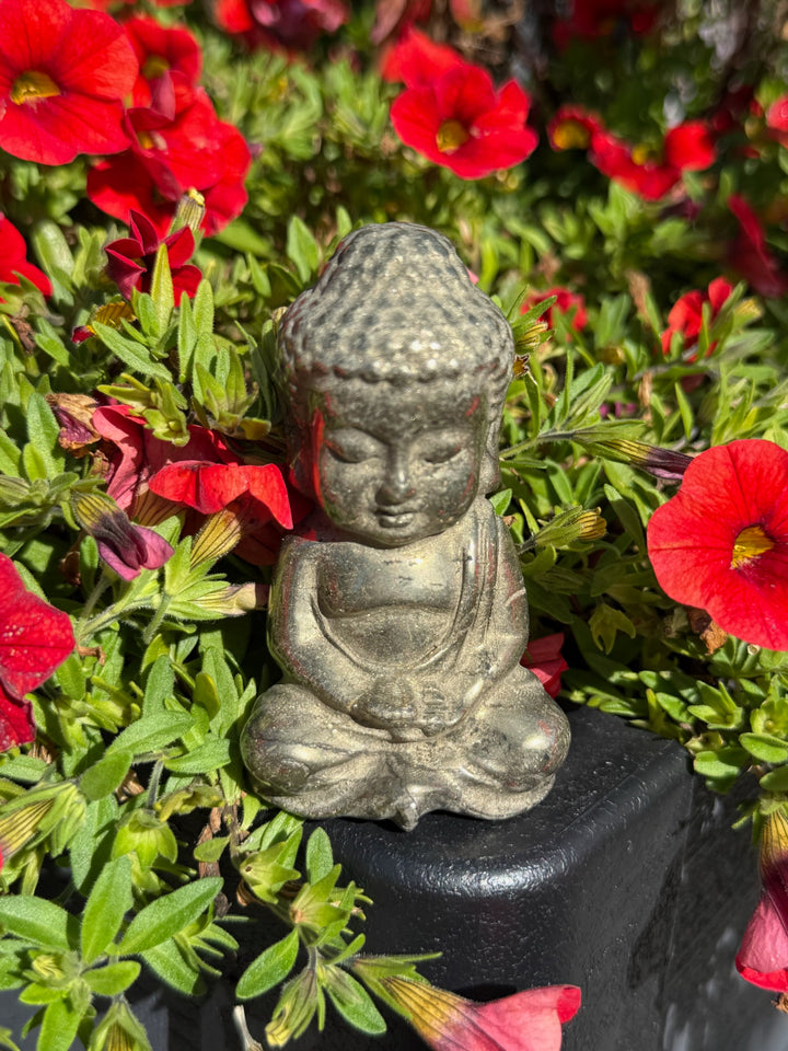 Pyrite Buddha Carving from China