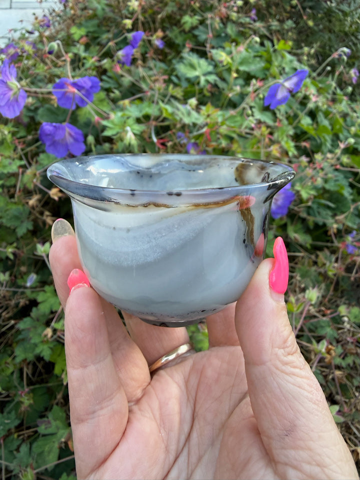 Quality Agate Bowl Carving