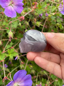 Fluorite Skull