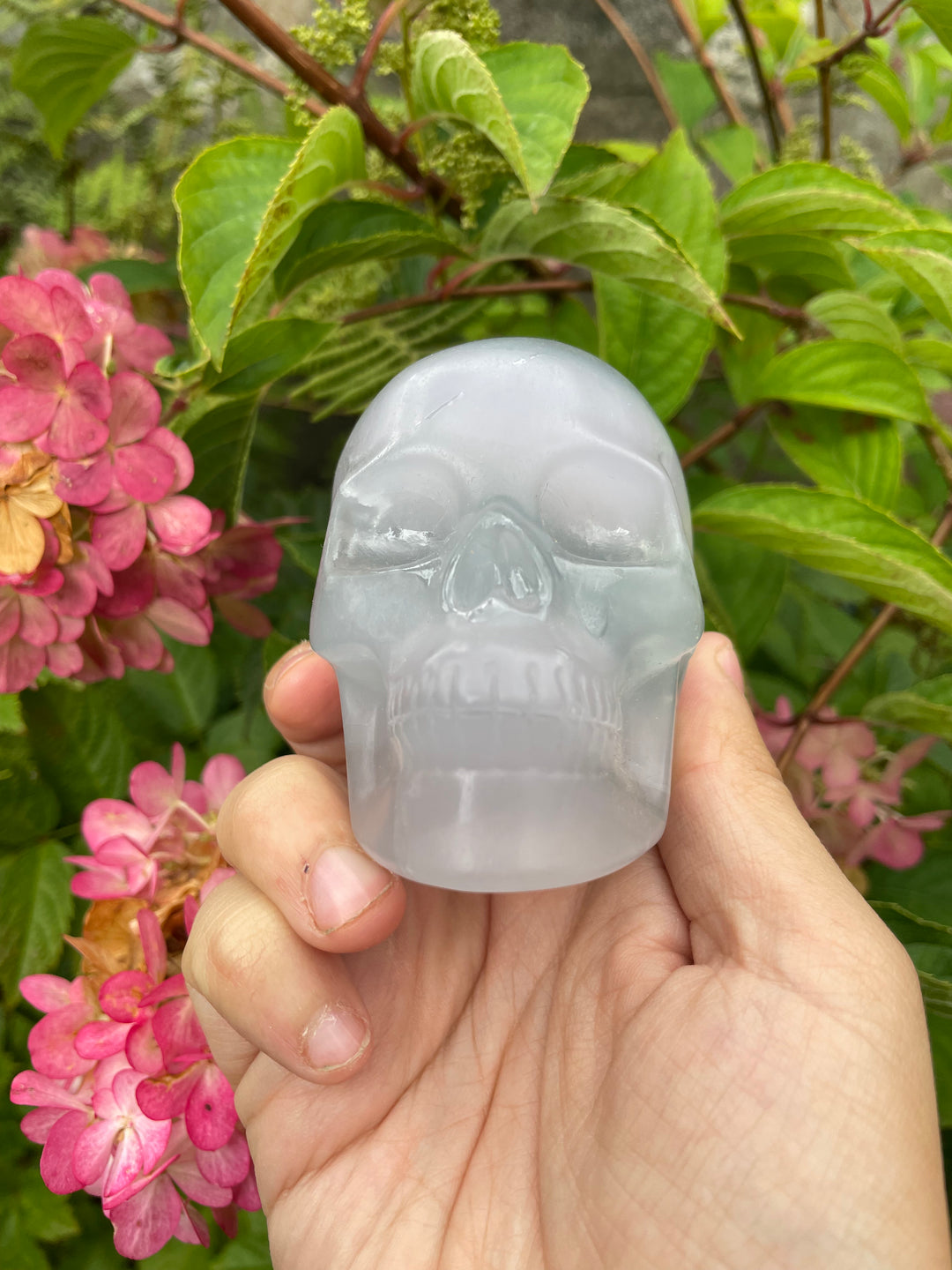Lavender Fluorite Skull