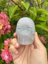 Load image into Gallery viewer, Lavender Fluorite Skull

