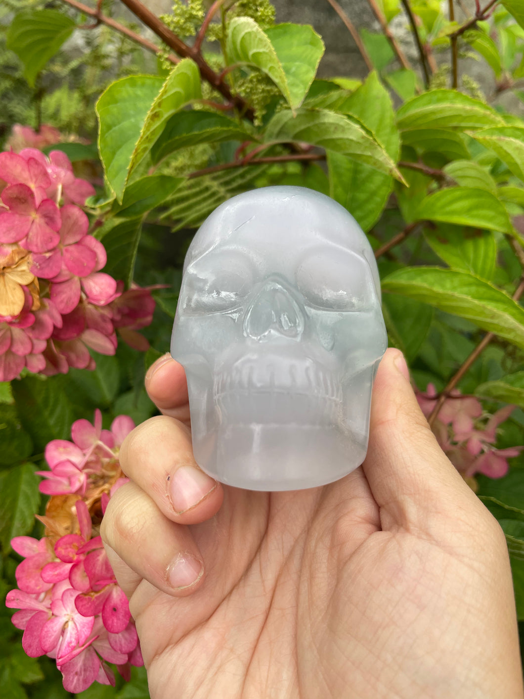 Lavender Fluorite Skull