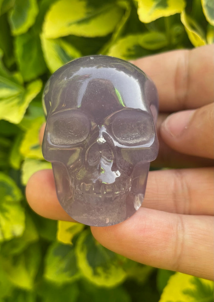 Fluorite Skull