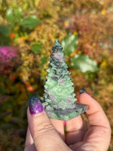 Load image into Gallery viewer, Ruby And Zoisite Christmas Tree
