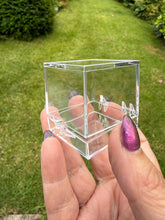 Load image into Gallery viewer, Clear Plastic Perky Mineral Display Box

