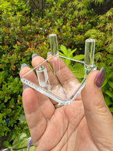 Load image into Gallery viewer, 3 Pin Acrylic Crystal Display Stand
