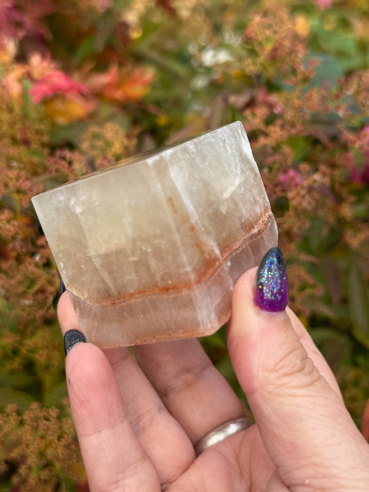 Clear Fluorite Floating Cube