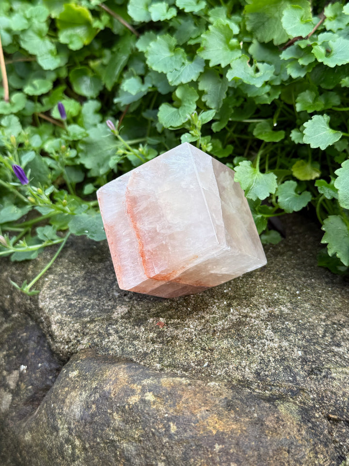 Clear Fluorite Floating Cube