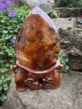 Load image into Gallery viewer, Rare Flower Golden Rutile Quartz Freeform
