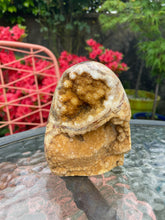 Load image into Gallery viewer, Druzy Golden Healer Quartz and Agate Freeform
