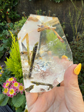 Load image into Gallery viewer, High Quality Tourmaline in Quartz Freeform
