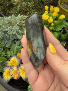Pink Flash Labradorite Freeform