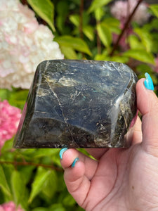 Freestanding Golden Labradorite Freeform