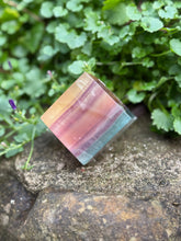Load image into Gallery viewer, High Quality Fluorite Floating Cube Carving
