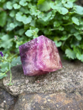 Load image into Gallery viewer, High Quality Pink Fluorite Floating Cube
