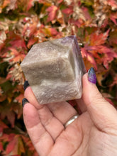 Load image into Gallery viewer, Silky Fluorite Floating Cube Carving
