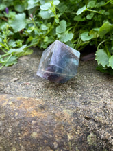Load image into Gallery viewer, Fluorite Floating Cube Carving

