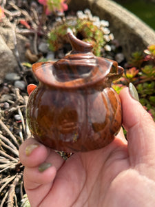 Mahogany Obsidian Pumpkin Carving