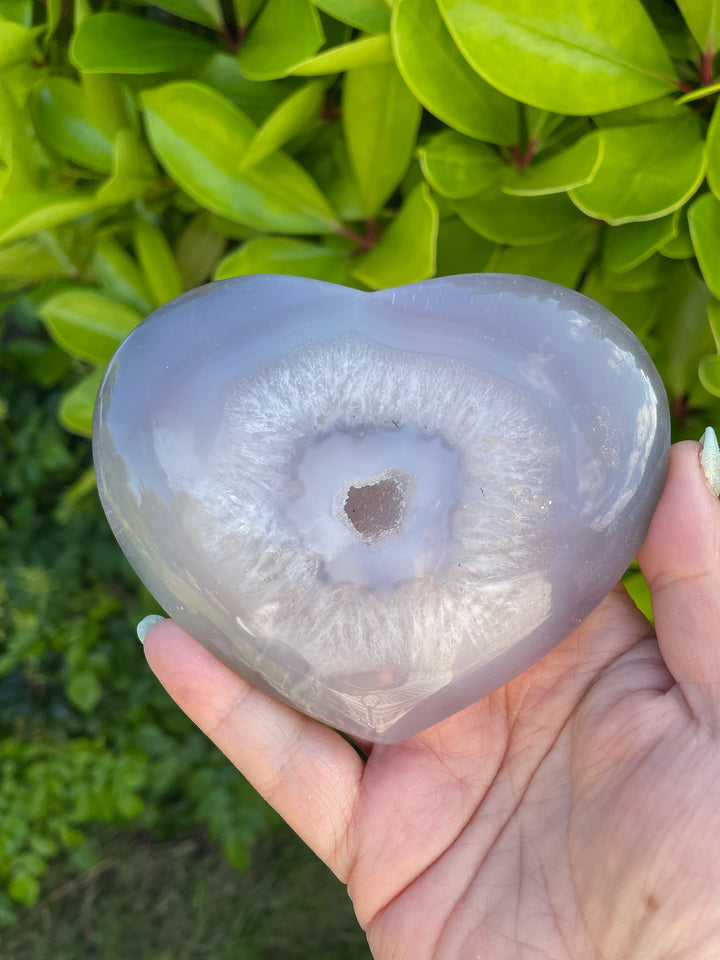 Large Agate Heart