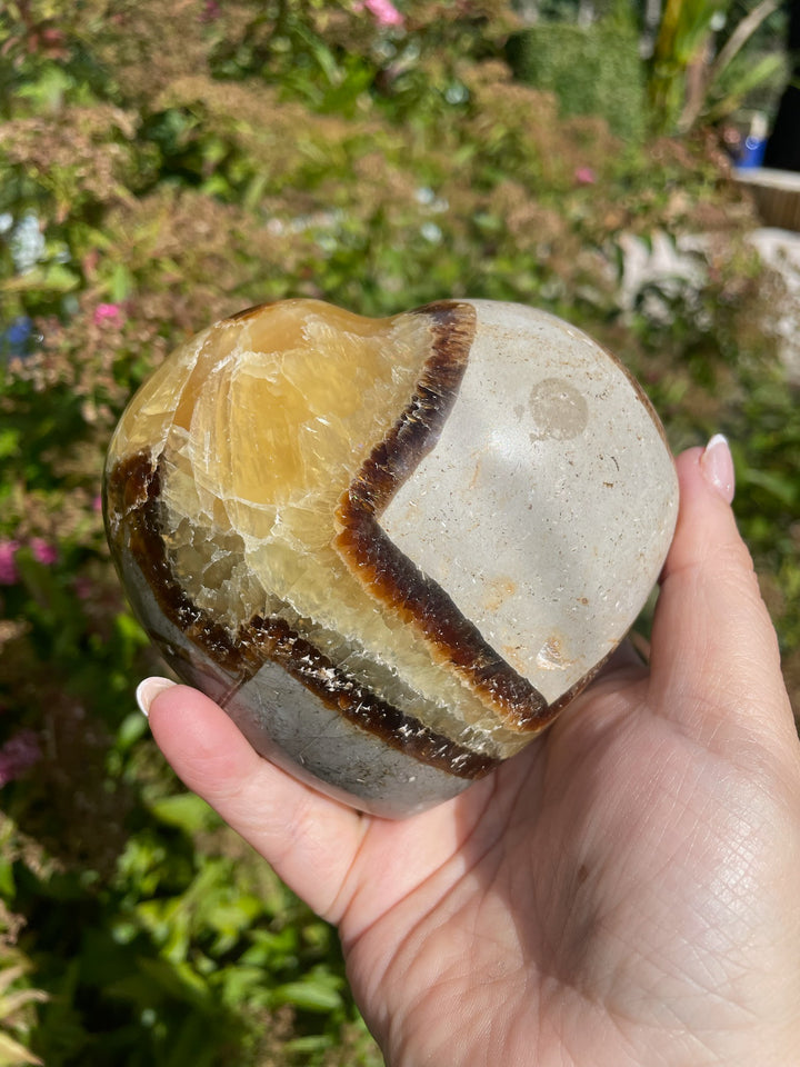 Septarian Heart