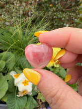 Load image into Gallery viewer, Rhodochrosite Puff Heart Carving
